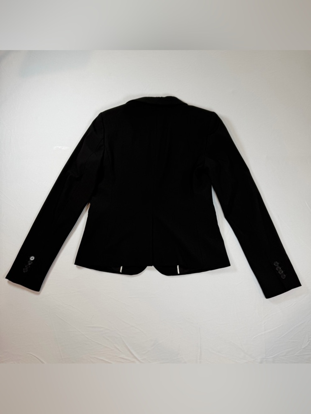 Ann Taylor Black Tailored Single-Button Blazer Size 0 - Picture 2 of 9